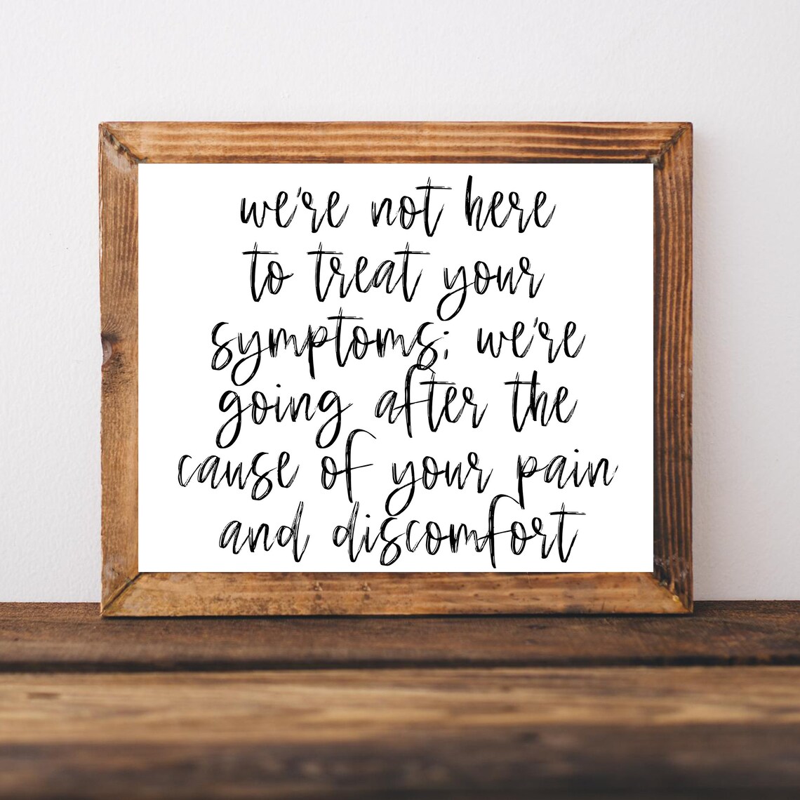 Chiropractor Quotes Wall Decor Poster, Chiro Art
