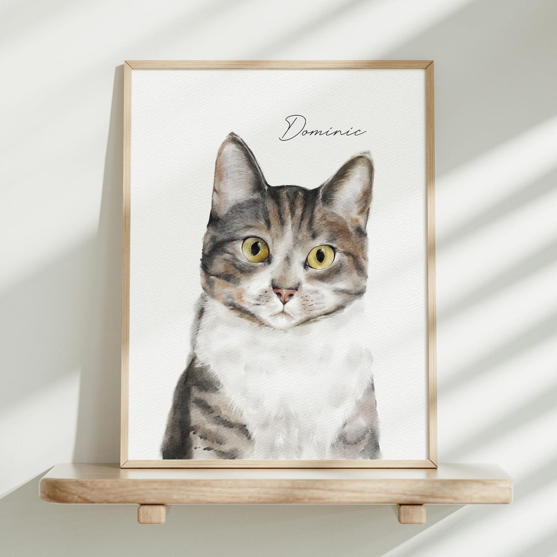 Custom Pet Portrait Dog Portrait From Photo Watercolor Pet Painting Pet Memorial Gift Personalized Pet Gift Gift For Dog Owner Dog Art - Image 2