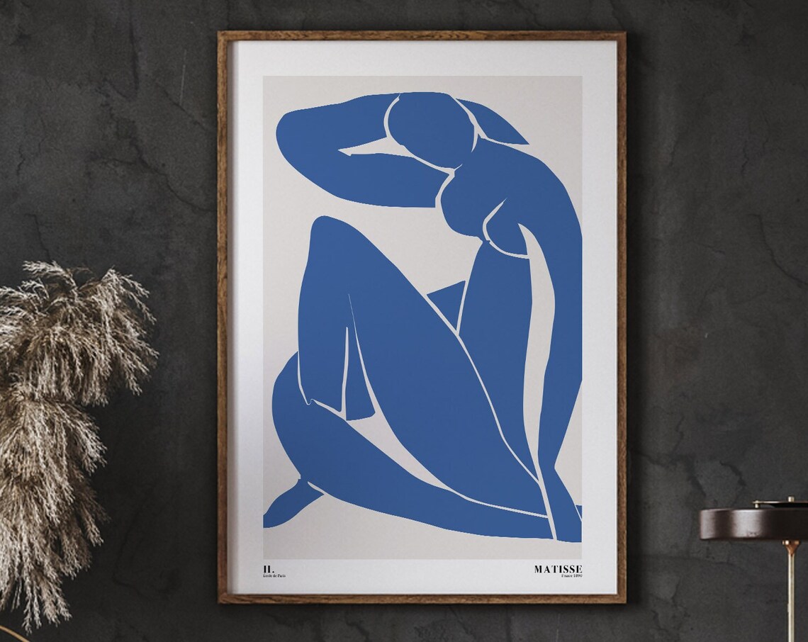 Matisse Blue Nude - Exhibition Female Body Art