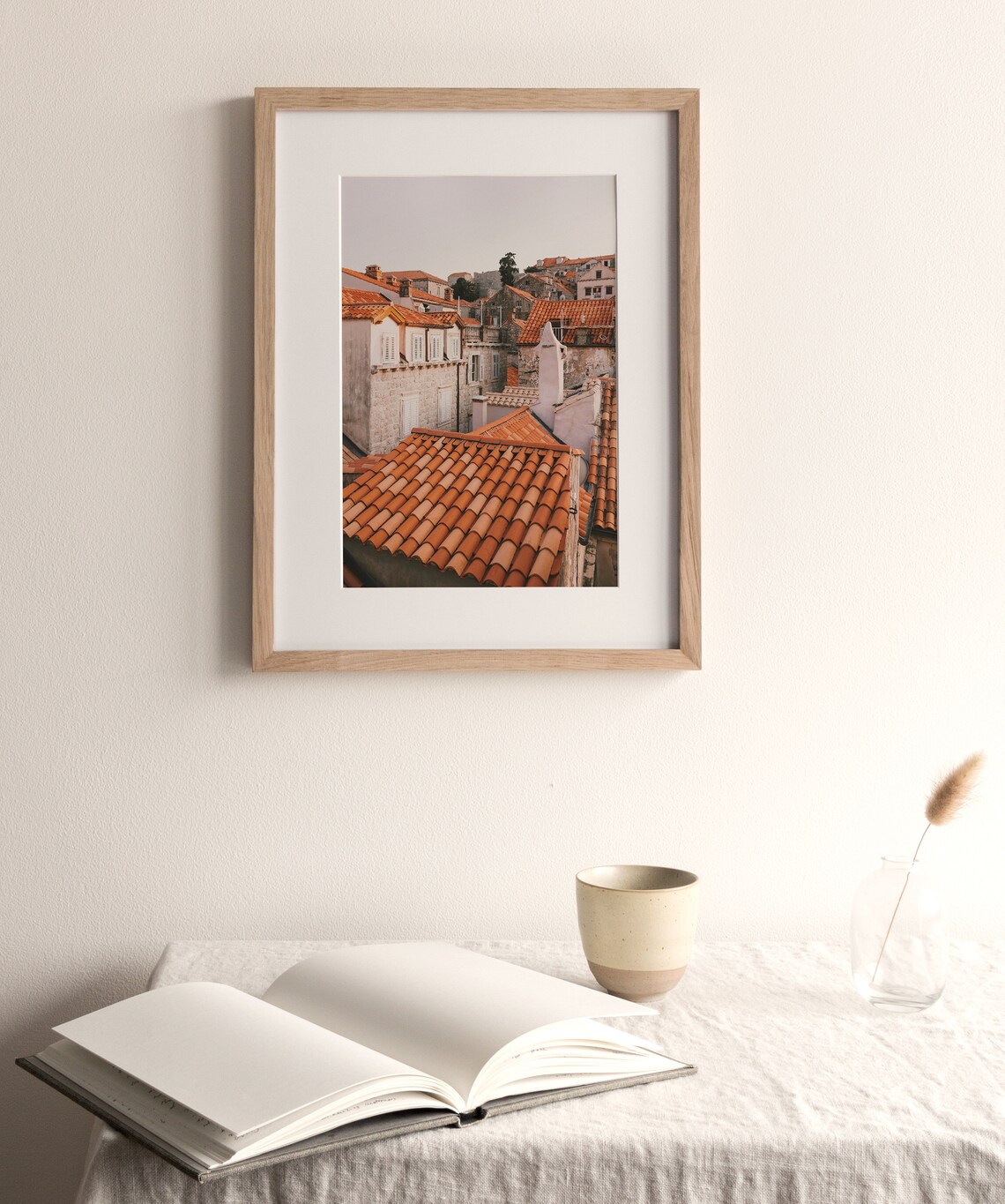 Dubrovnik Aerial City Print, Croatia Travel Poster - Image 2