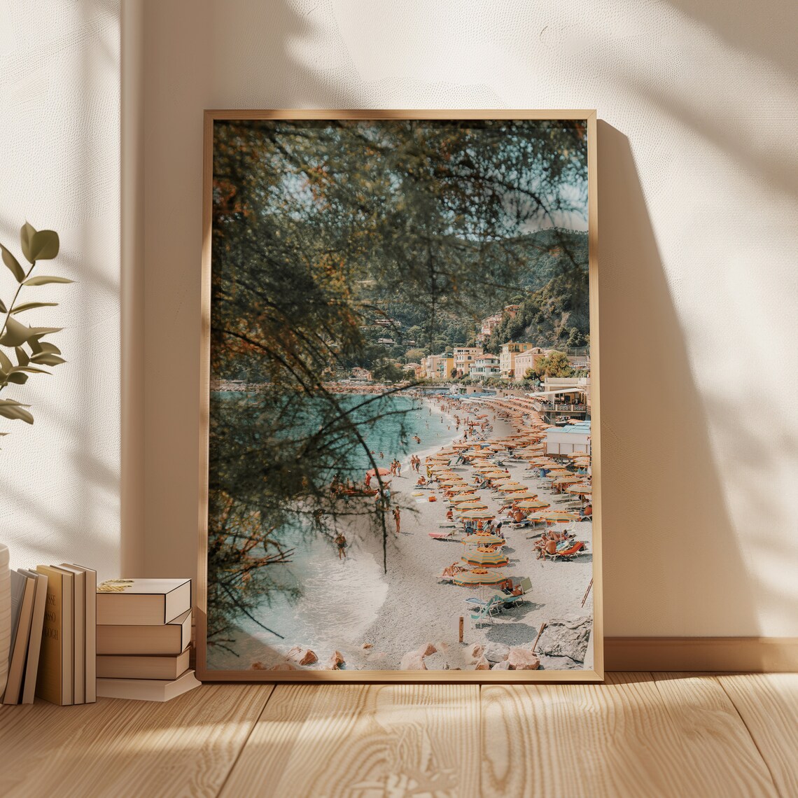 Cinque Terre Beach Poster, Italian Riviera Summer Aesthetic - Image 4