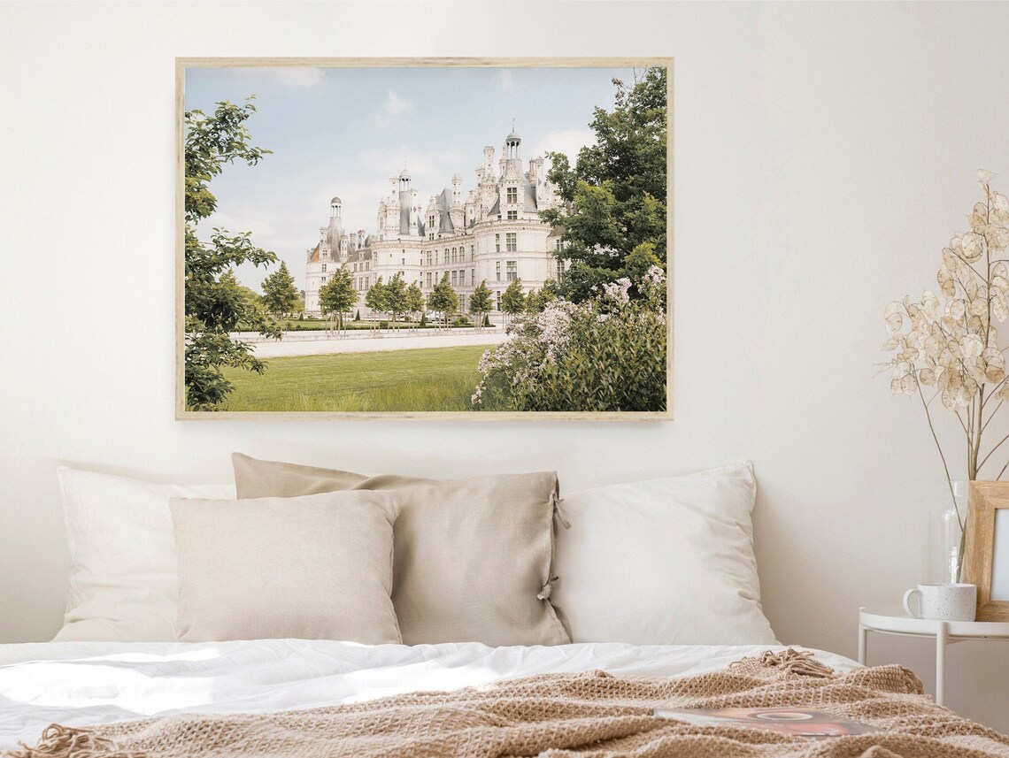 Chateau Chambord, French Castle Travel Poster - Image 3
