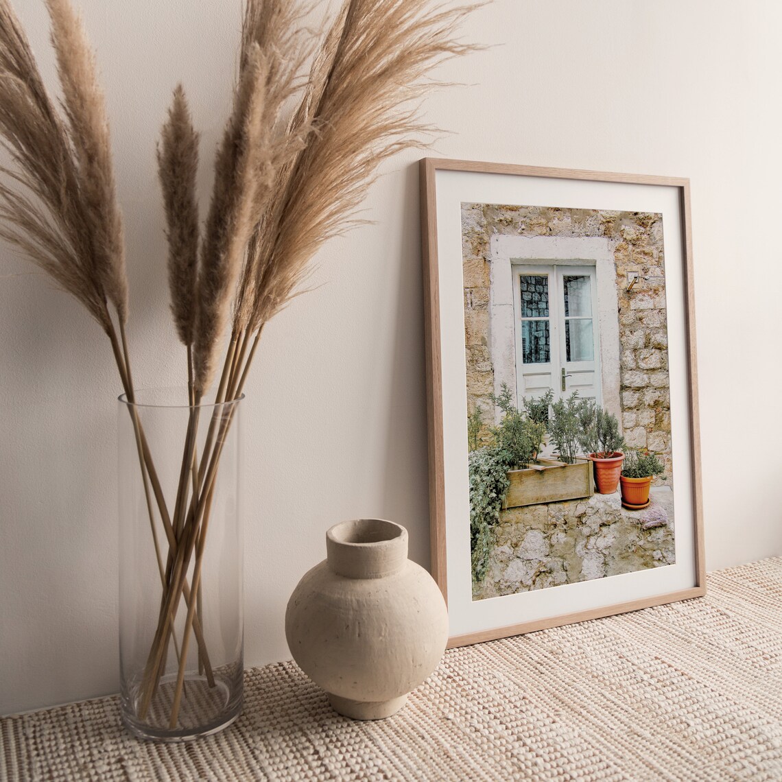Croatia Village Print, Dubrovnik Travel Poster - Image 2