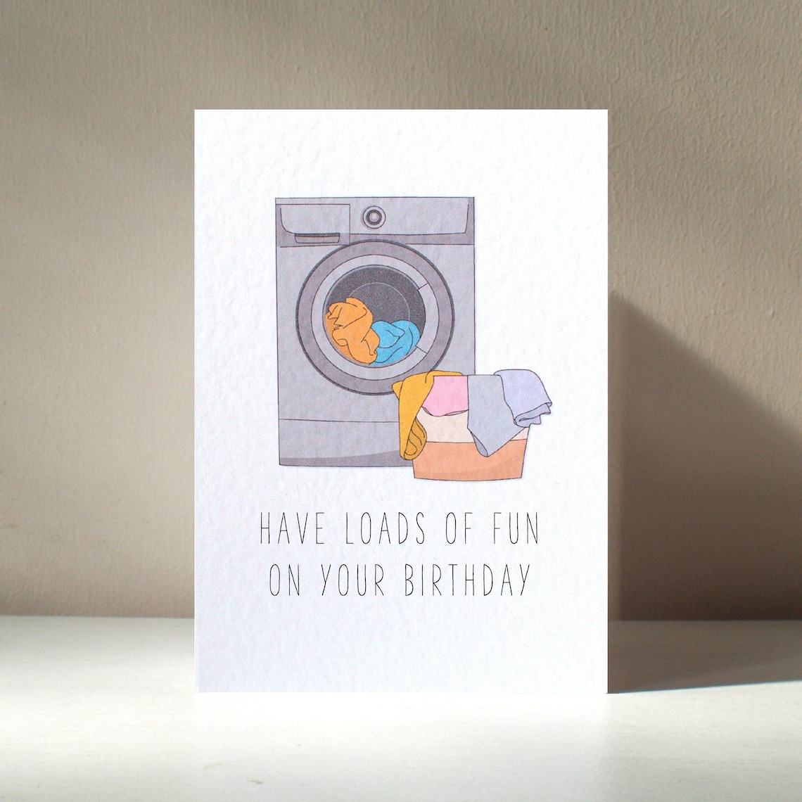 Loads Of Fun Personalized Laundry Pun Art Print