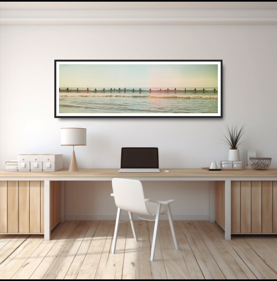 Vintage Ocean Surf Photo, Retro Minimalist Art Print - Image 3