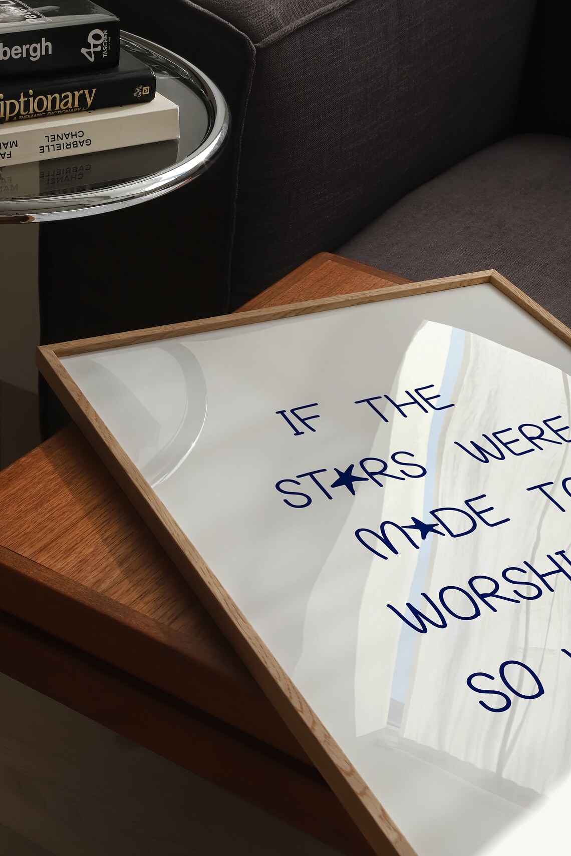 If The Stars Were Made To Worship So Will I, Art Print - Image 3