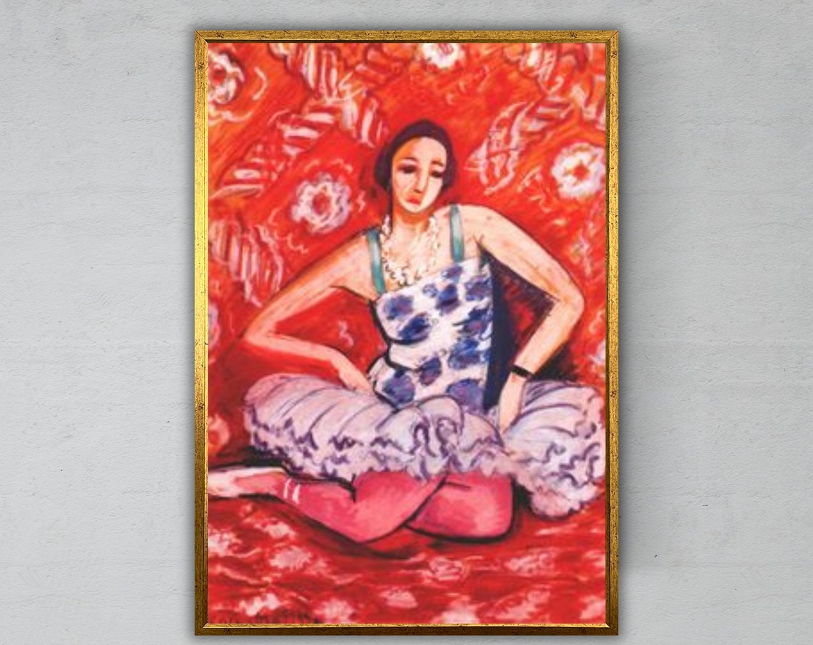 Henri Matisse Print Ready To Hang Contemporary Art Abstract Wall Decor
