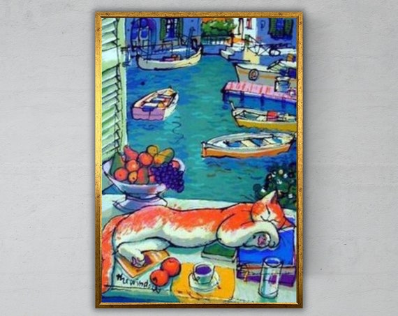 Wall Art Henri Matisse Print Ready To Hang Abstract Contemporary Decor