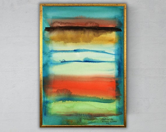 Rothko Print, Abstract Artwork For Wall