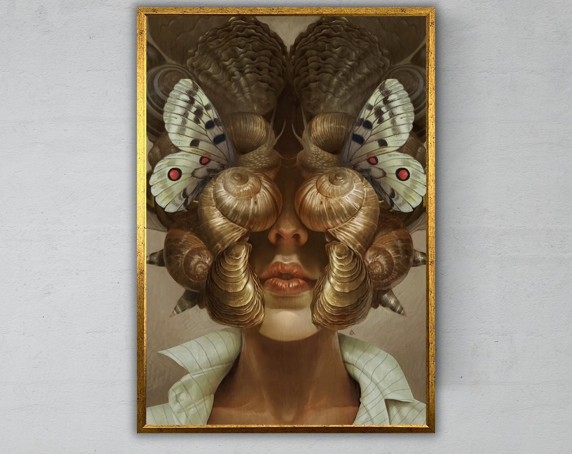 Surreal Modern Abstract Art Print