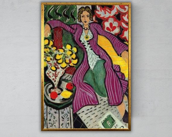 Henri Matisse Prints Wall Art Ready To Hang Abstract Artist Print Gallery Wrapped Decor Modern Art
