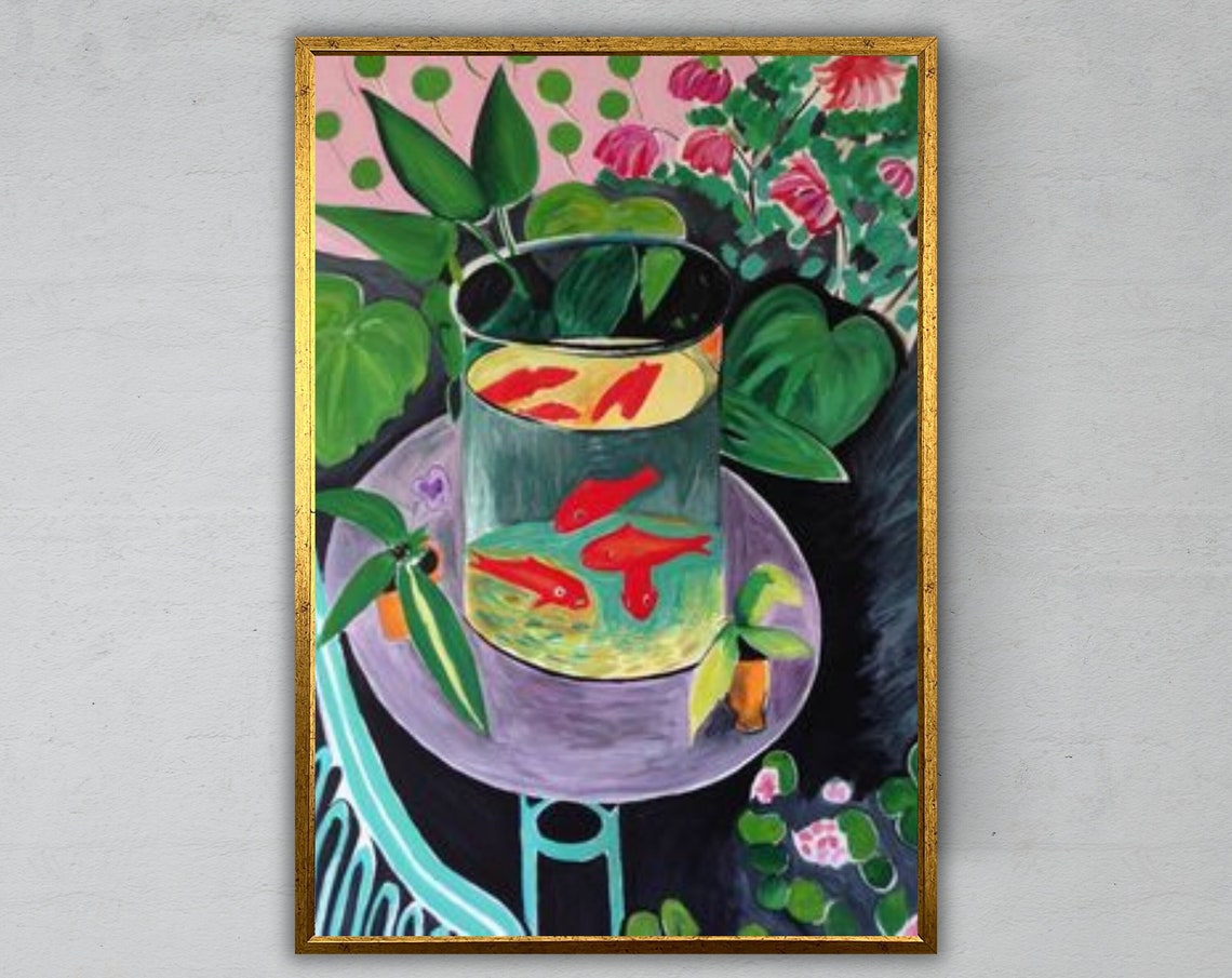 Henri Matisse Modern Abstract Art Print