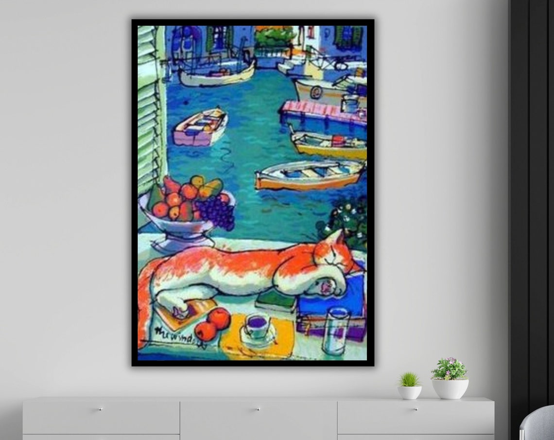 Wall Art Henri Matisse Print Ready To Hang Abstract Contemporary Decor - Image 5