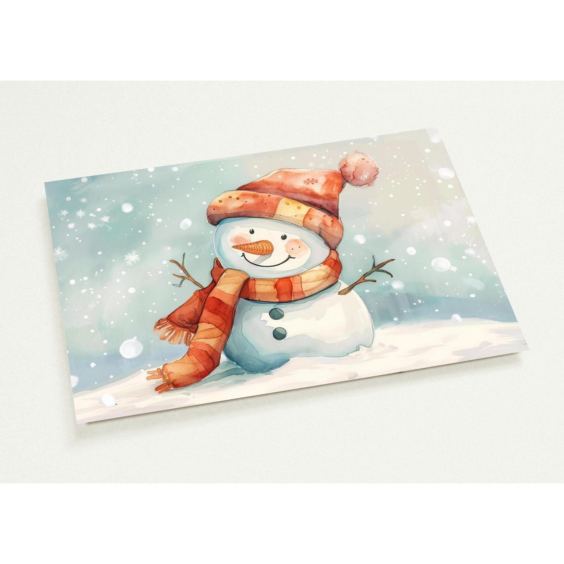 Christmas Postcard Pack Elegant Holiday Greetings Set Of 10