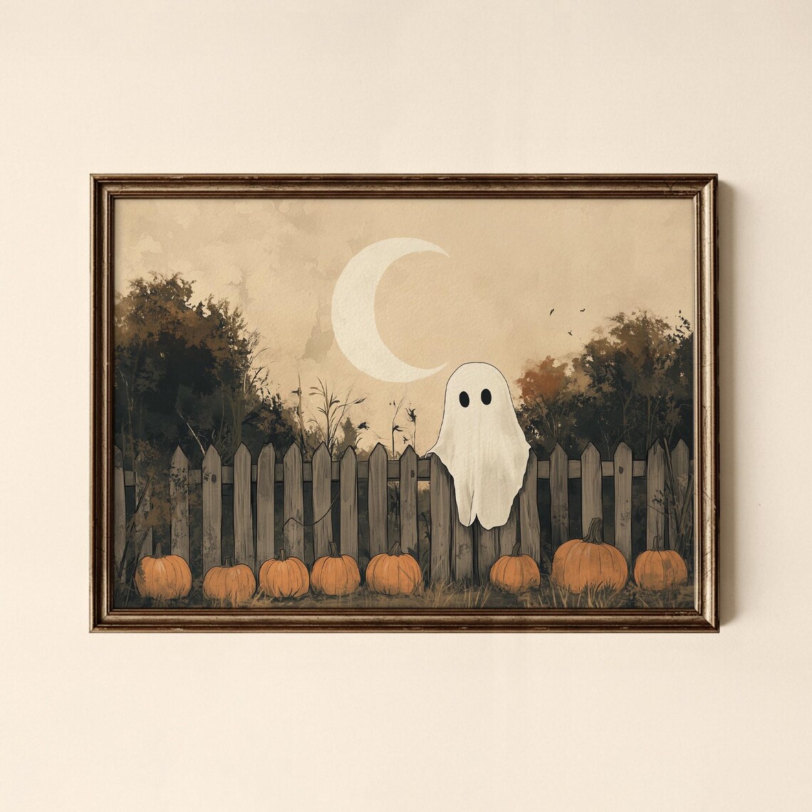 Halloween And Pumpkin Print Holiday Wall Art Kitchen Collected Prints Cpl860