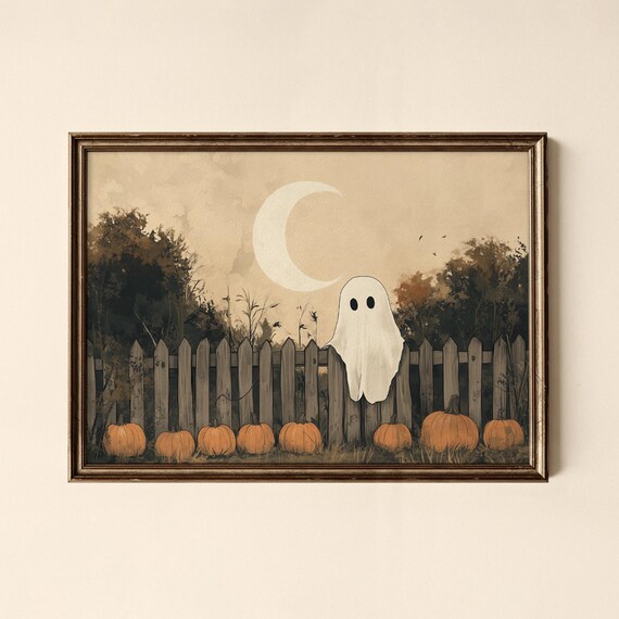 Halloween And Pumpkin Print Holiday Wall Art Kitchen Collected Prints Cpl860