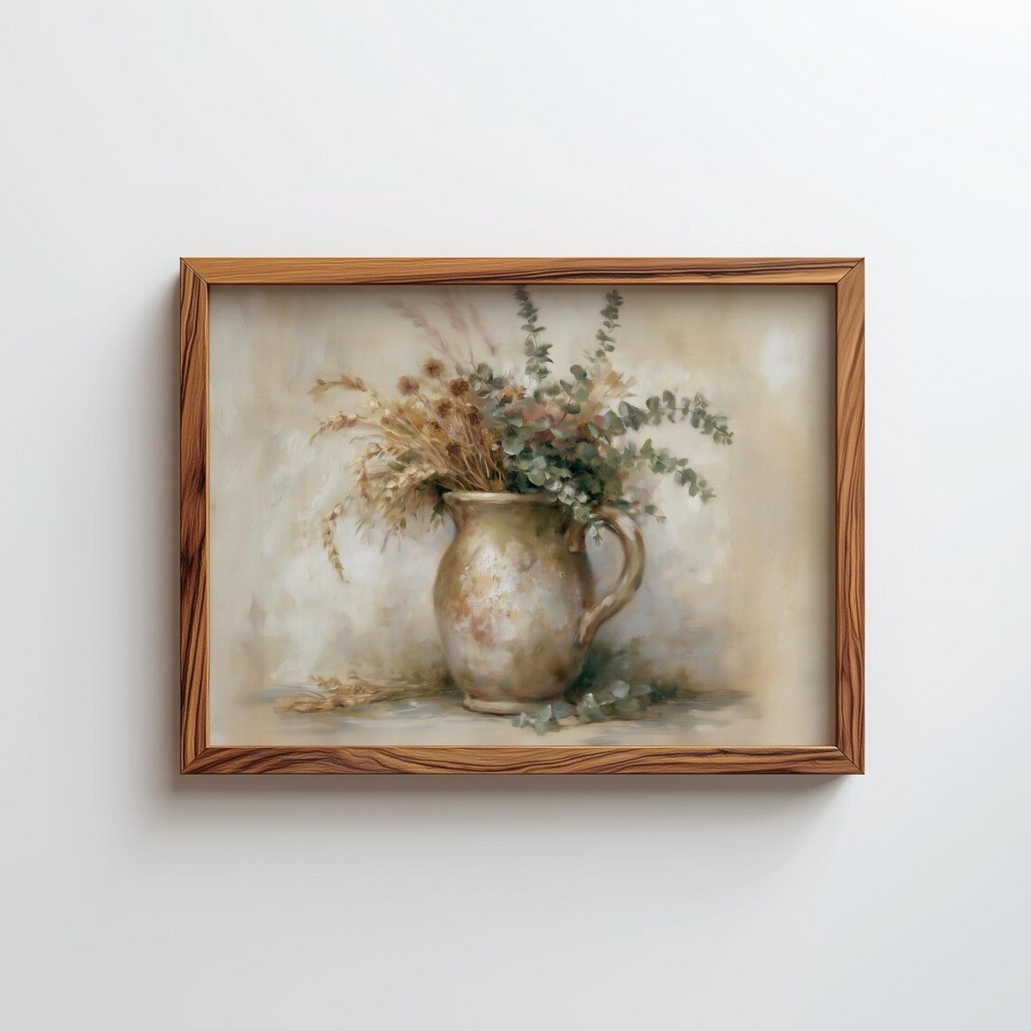 Still Life Autumn Print Fall Floral Art Cottagecore Wall Digital Download
