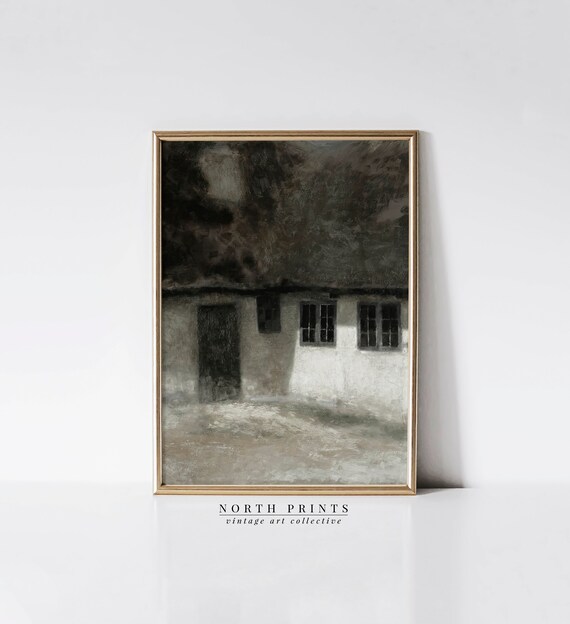 Vintage Modern Farmhouse Country Cottage Art Print