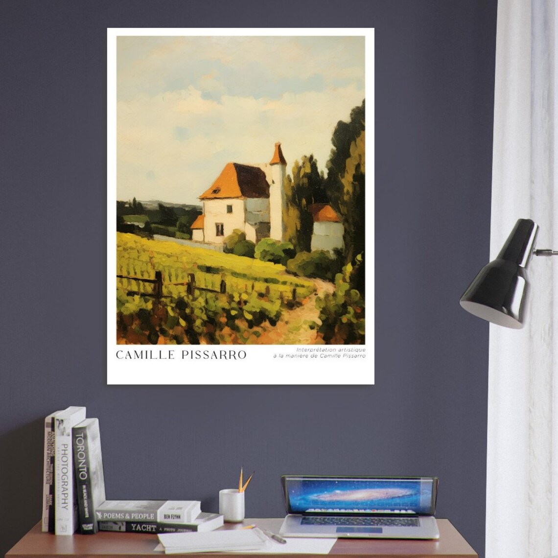 Pissarro Impressionist - Classic Travel Poster