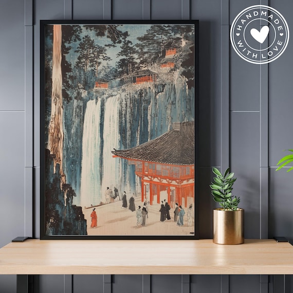 Hokusai Ukiyo Retro Landscape Art Print