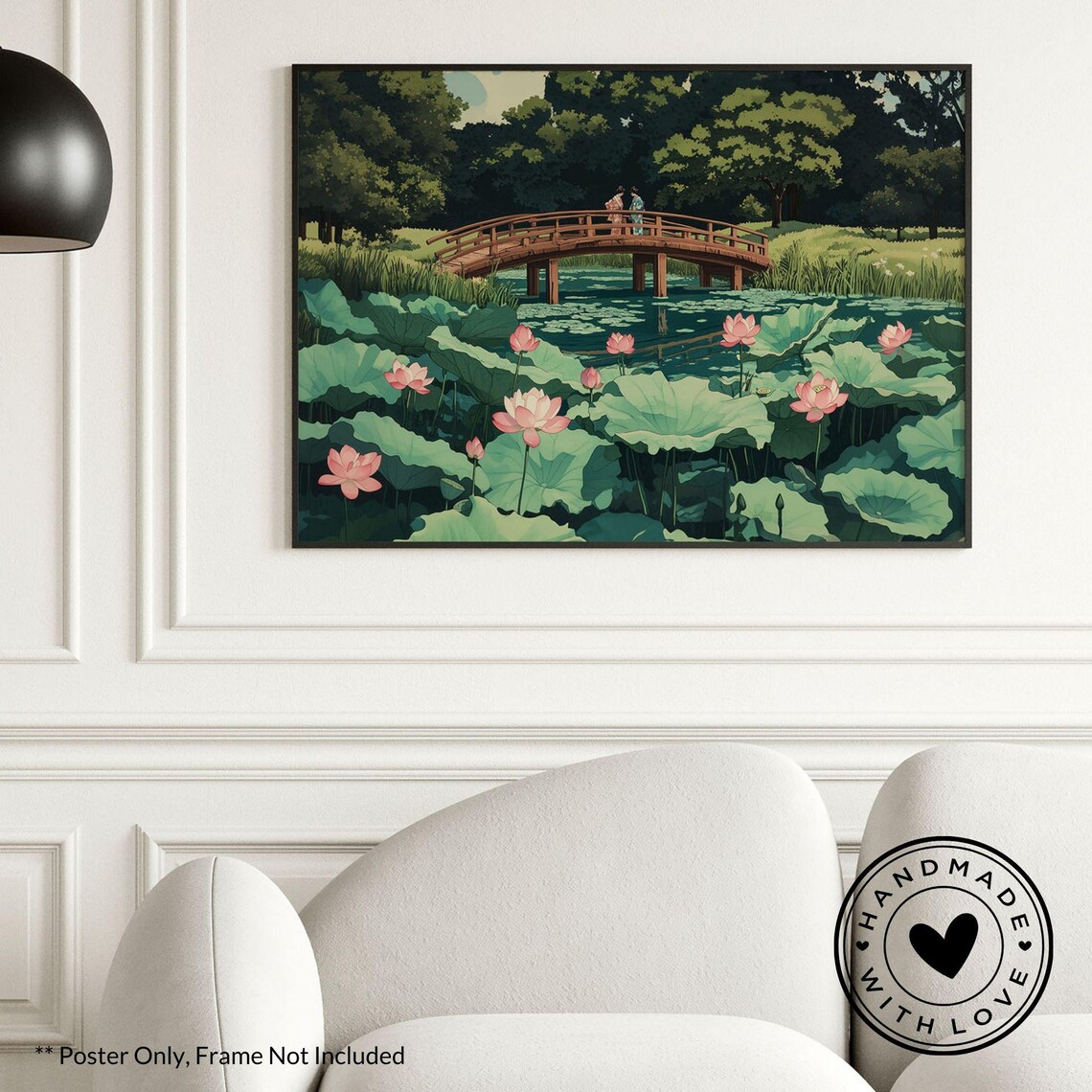 Traditional Japanese Modern Travel Poster