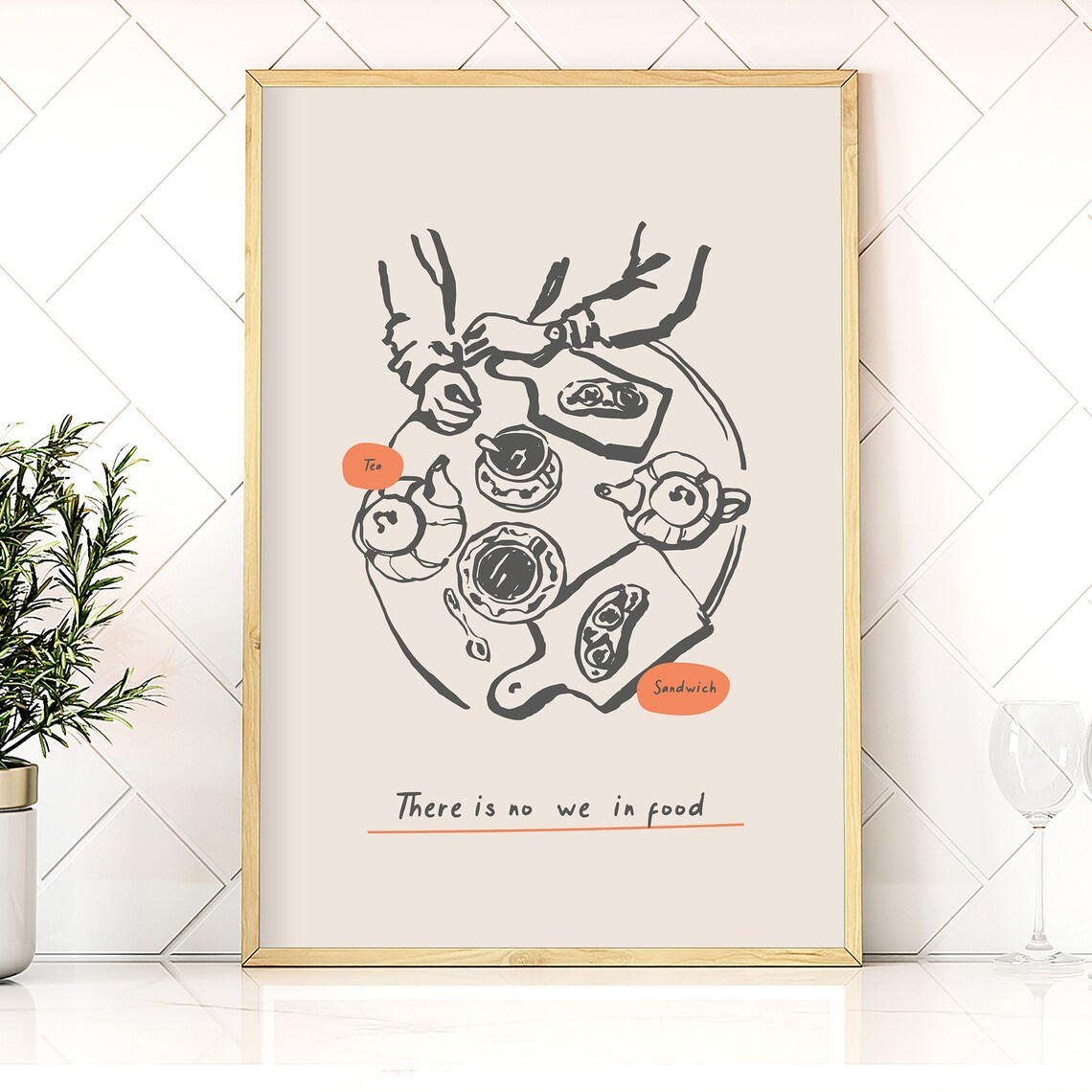 Family Meal Food, Modern Style Kitchen Decor - Image 4