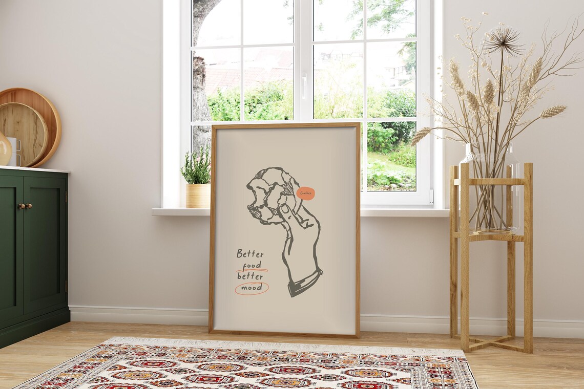 Cookie Sketch, Vintage Food Poster - Image 4