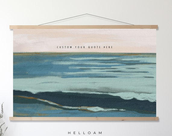 Custom Quote Print Custom Quote Framed Custom Bible Verse Print Coastal Wall Art Print Minimalist Wall Art Neutral Tones Print Coastal