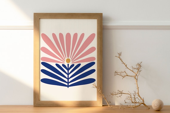 Matisse Print Matisse Poster Matisse Flower Market Print Matisse Cut Outs Flower Market Poster Print
