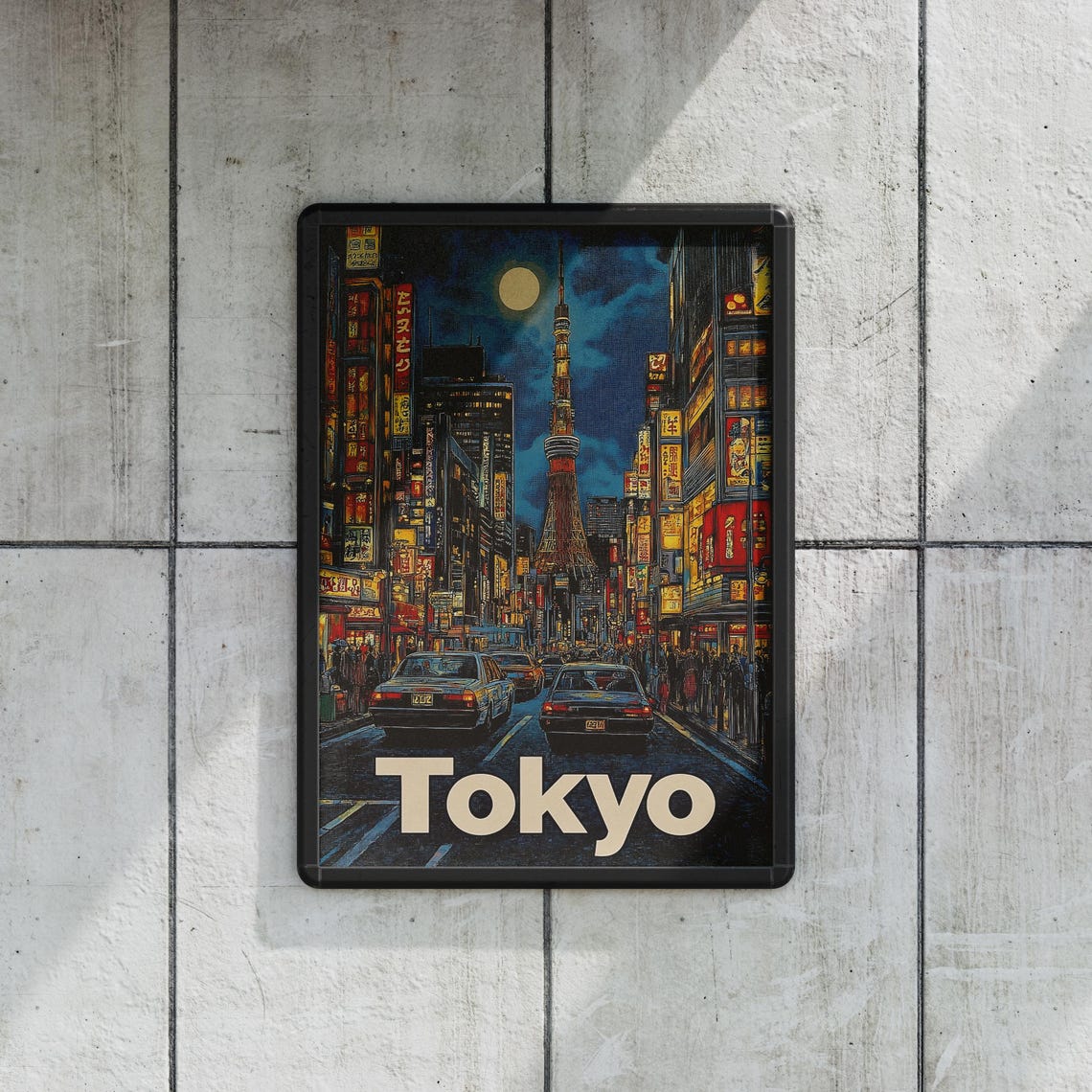 Tokyo Japan Travel Poster, Asia Travel Gift - Image 2