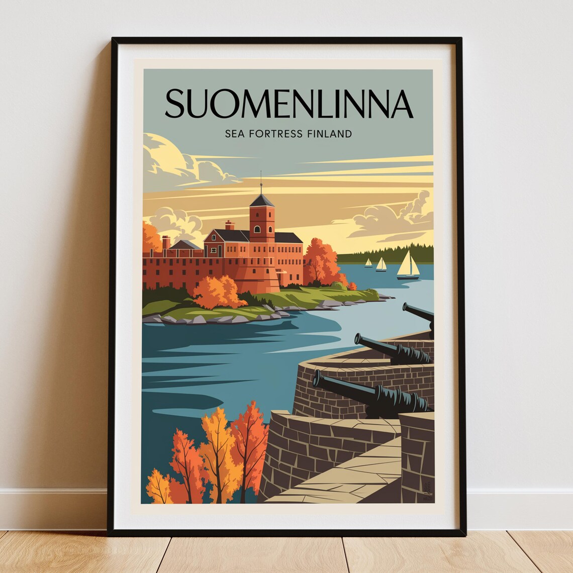 Suomenlinna Sea Fortress, Helsinki UNESCO Site Art Print - Image 4