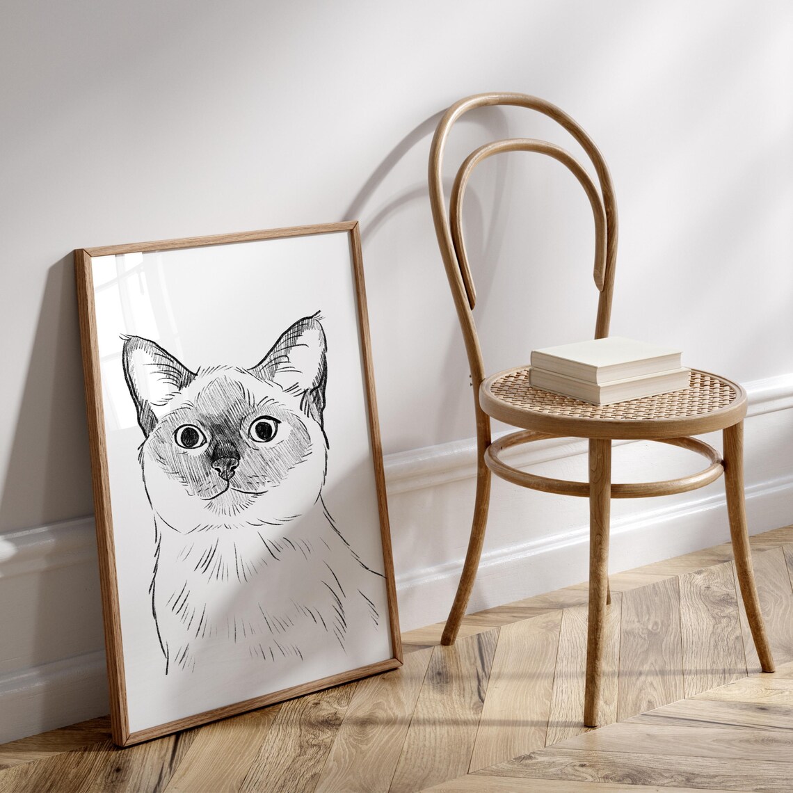 Custom Dog Portrait, Graphite Pencil Sketch - Image 4