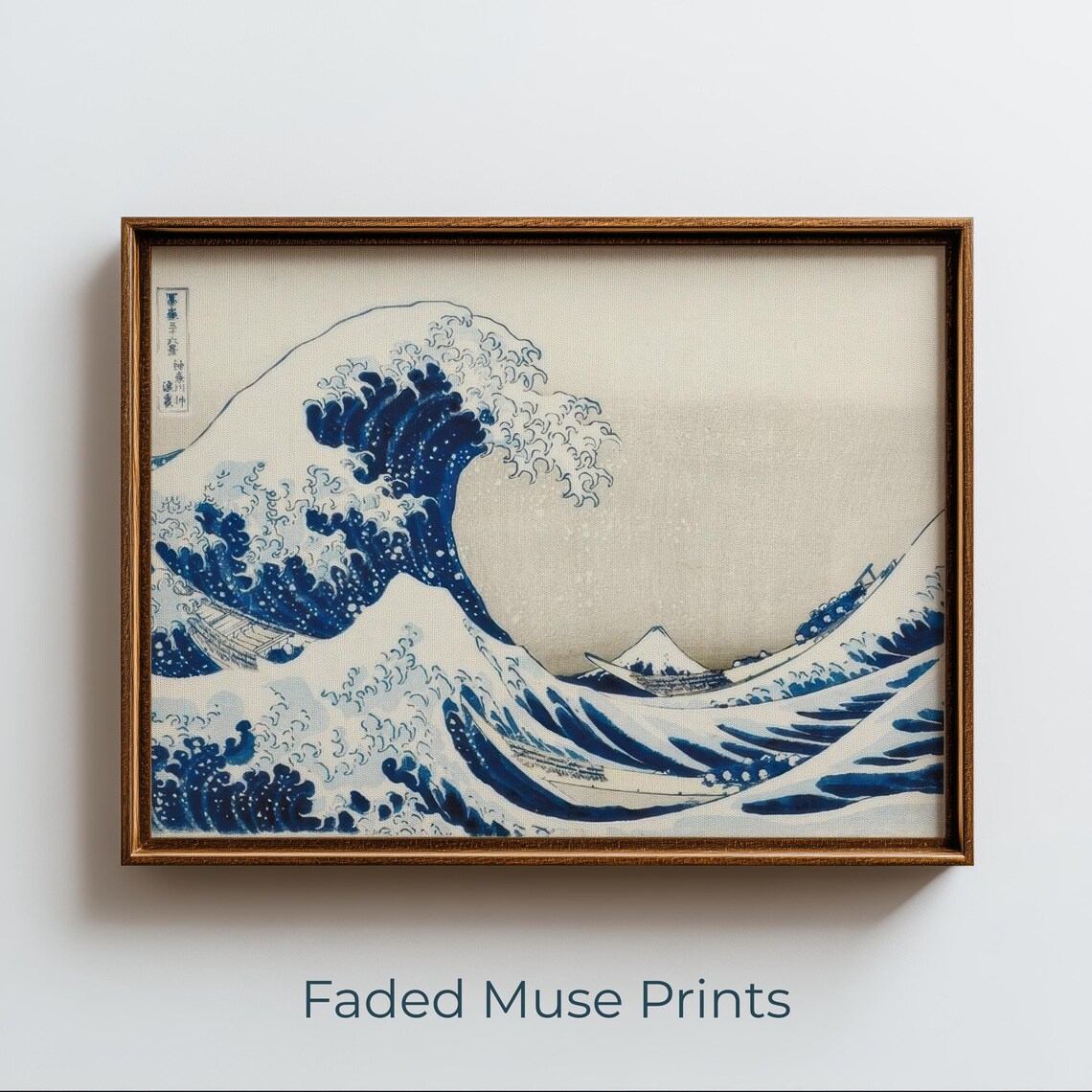Hokusai The Great Wave off Kanagawa Japanese Woodblock Poster