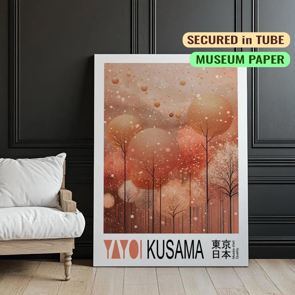 Yayoi Kusama Exhibition, Dream Forest Japanese Landscape