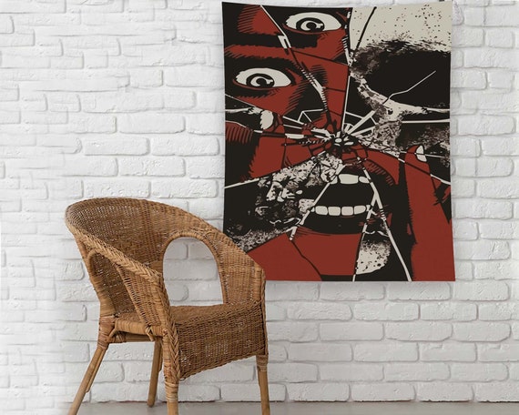 Minimalist Tapestry Gothic Tapestry Modern Tapestry Horror Tapestry Red Tapestry Tapestry Decor Decorative Tapestry Popular Tapestry