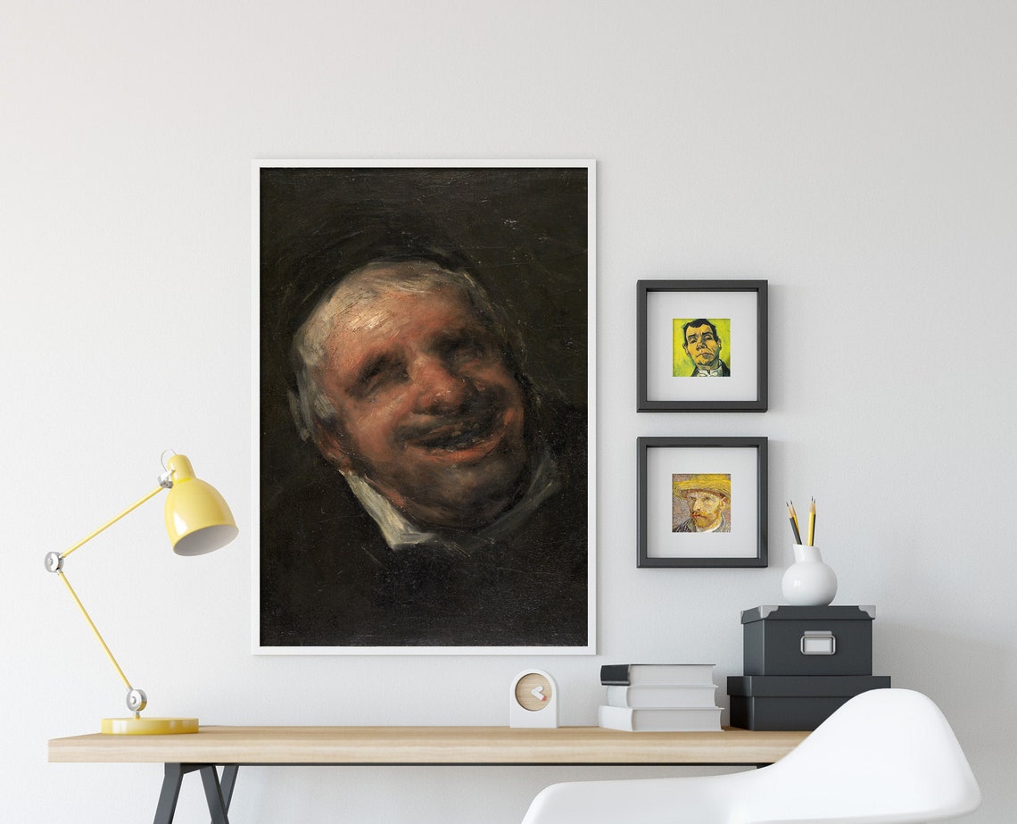 Francisco Goya Uncle Package El Tio Paquete 1819 Portrait Art Print - Image 3