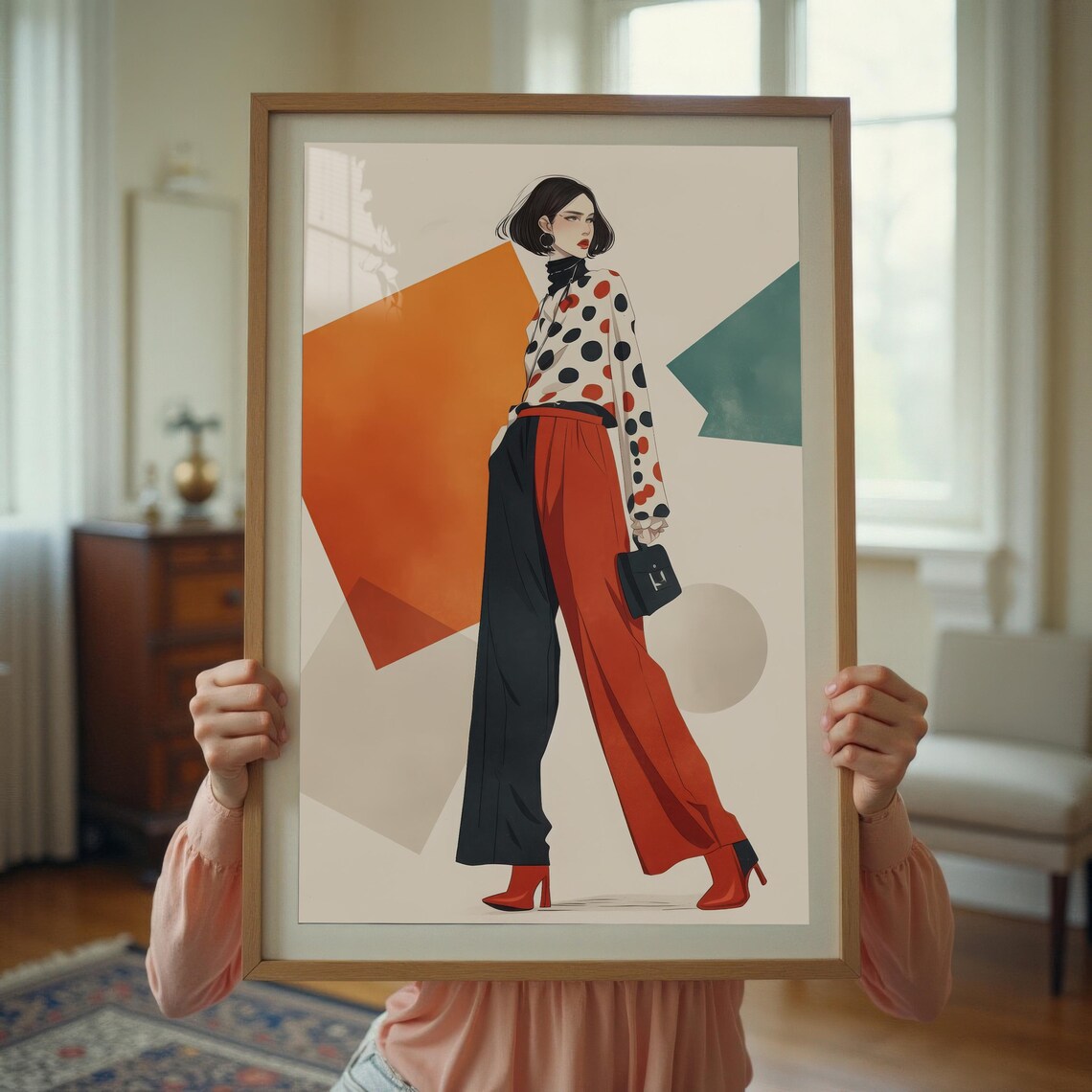 Abstract Stylish Contemporary Travel Poster - Image 2