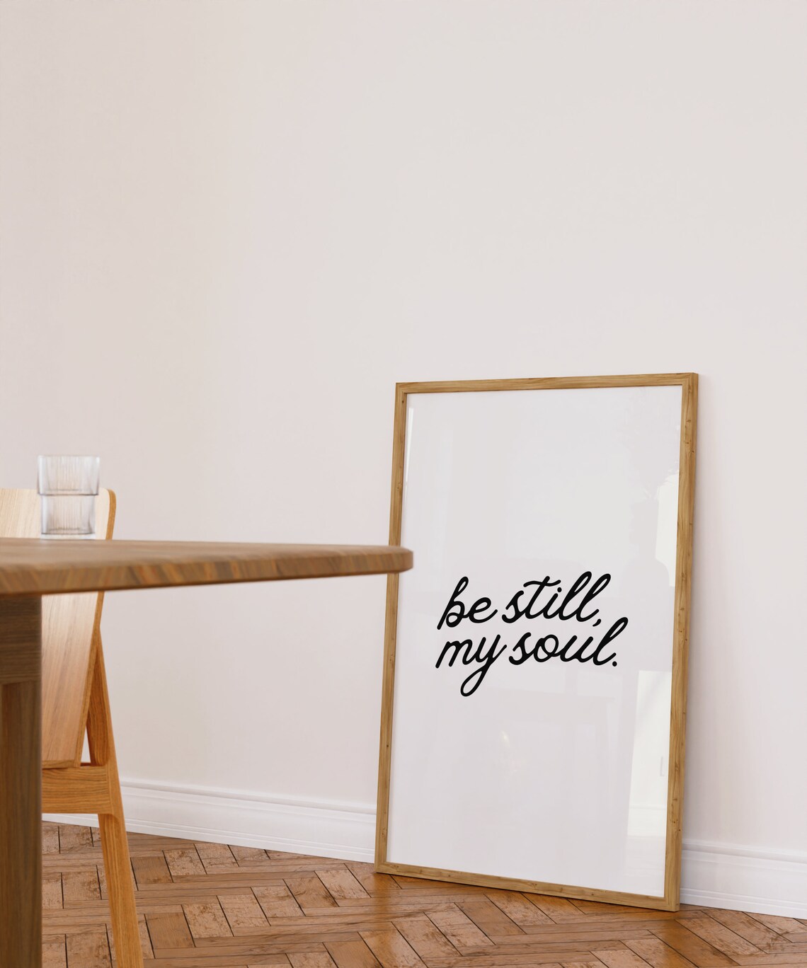 Be Still My Soul Modern Christian Wall Art Print - Image 3