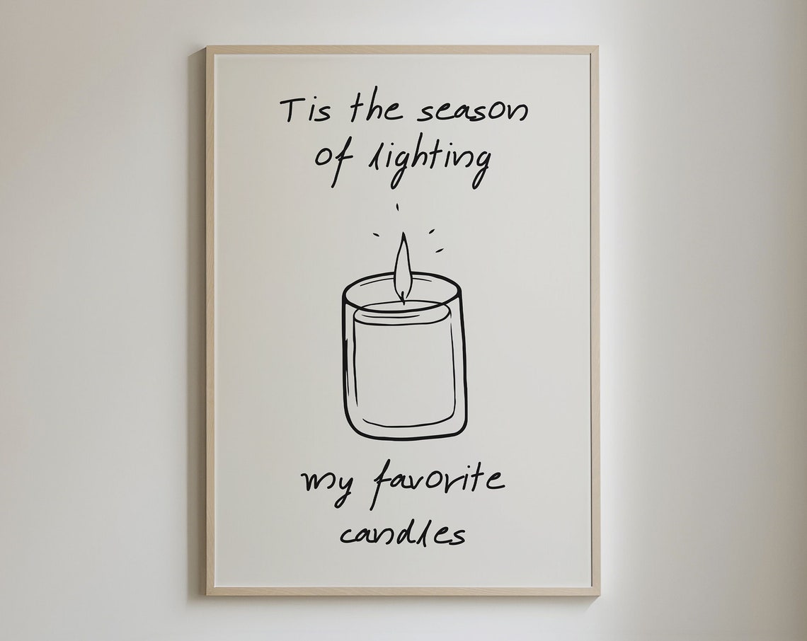 Cozy Season Print Retro Autumn Printables Wall Art Neutral Fall Art Print Trendy Autumn Prints Minimalist Fall Decor