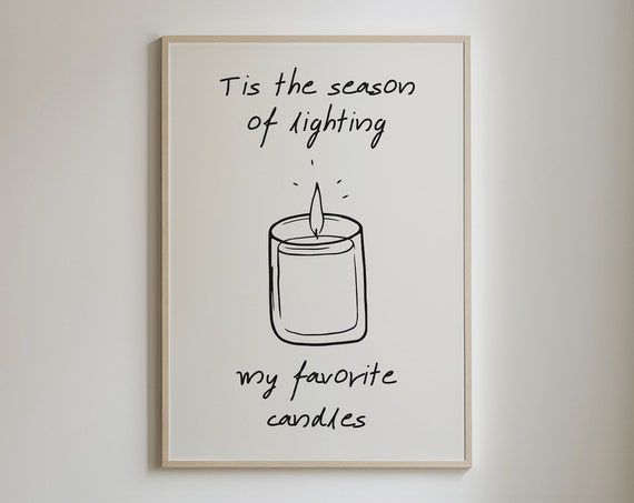 Cozy Season Print Retro Autumn Printables Wall Art Neutral Fall Art Print Trendy Autumn Prints Minimalist Fall Decor