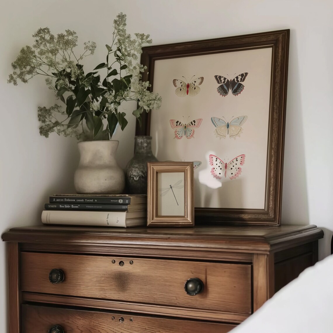 Butterfly Illustration Print, Light Academia Wall Art - Image 5