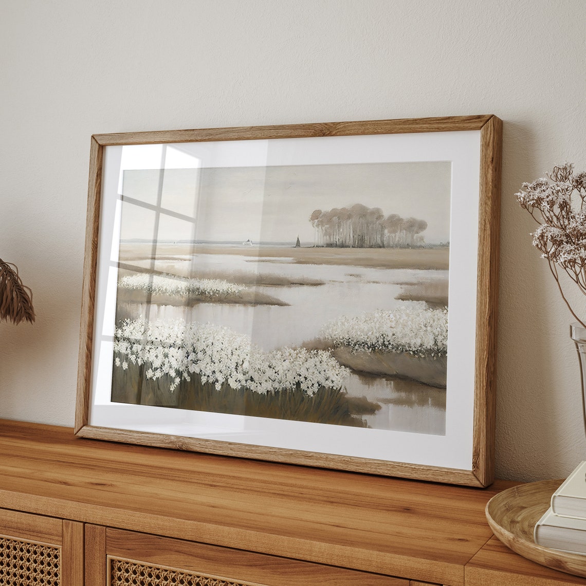 Country Meadow Spring Wall Art Print - Image 5