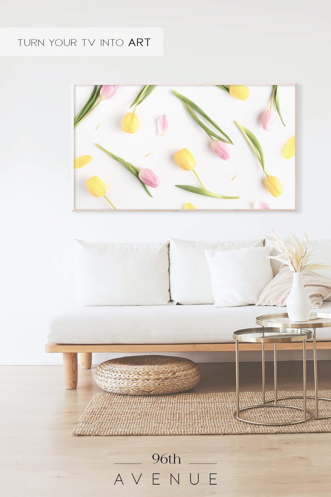 Spring Flowers Art For TV - Image 2