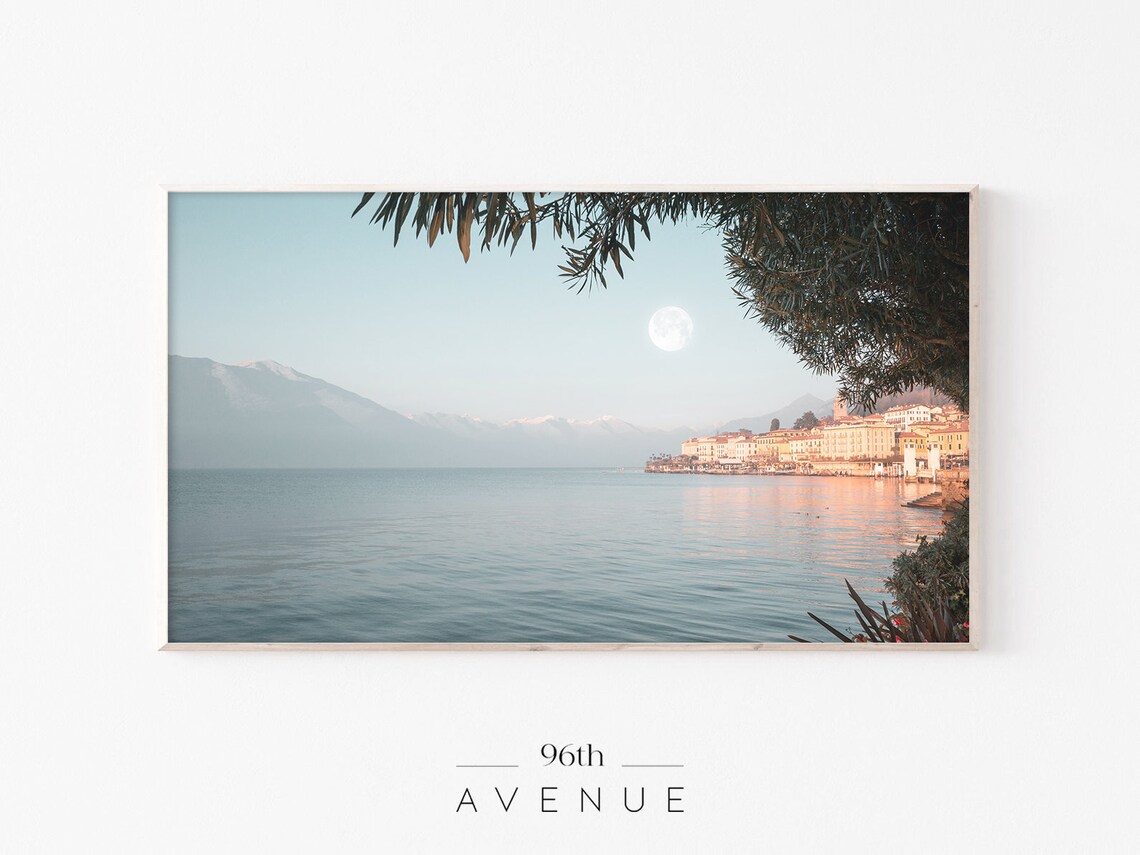 Italy Mediterranean Sea Lake Como Art Print