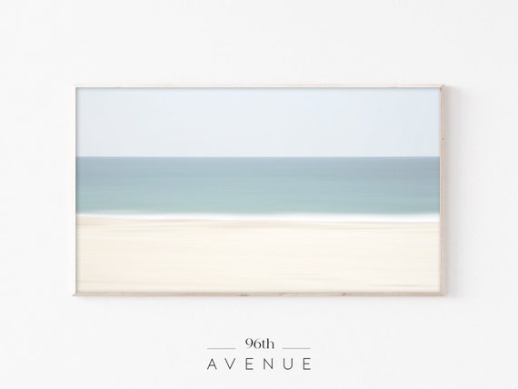 Abstract Beach Ocean Coastal Art Print