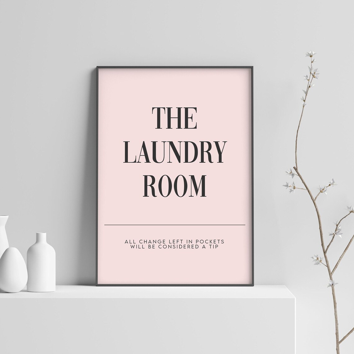 Laundry Room Funny Utility Room Poster Print