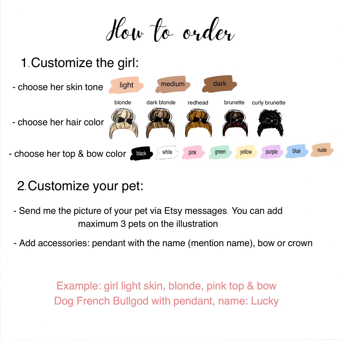 Custom Dog Mom Drawing From Photo Art Print - Image 2