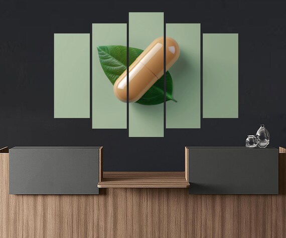 Abstract Medicines Wall Art Homeopathy Art Pharmacy Wall Decor Homeopathist Gift Pharmacist Gift Framed And Ready To Hang