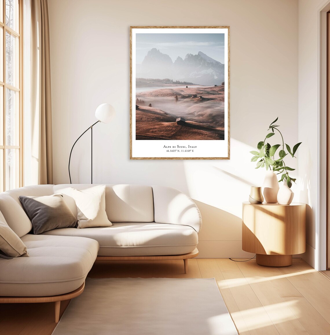 Alpe Di Siusi Dolomites Italian Alps Travel Poster - Image 2