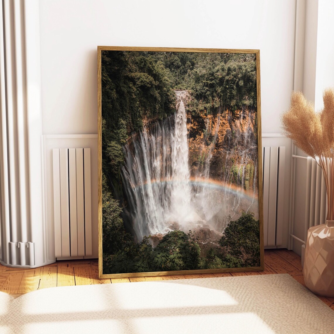 Tumpak Sewu Waterfall Indonesia Travel Poster - Image 4